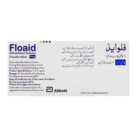 Abbott Floaid Tablet, 5mg, 14-Pack product image 3 - Bolanclinic