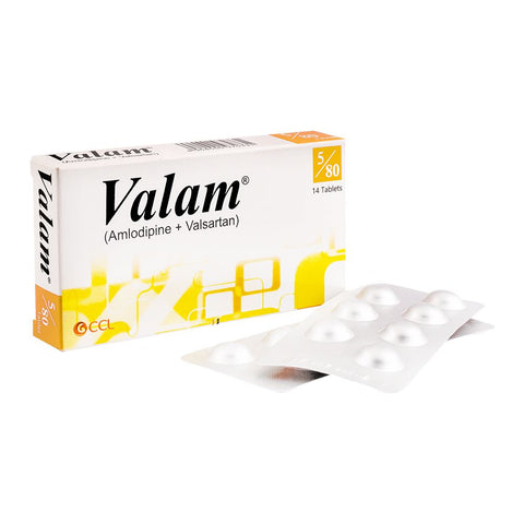 CCL Pharmaceuticals Valam Tablet, 5/80mg, 14-Pack product image - Bolanclinic