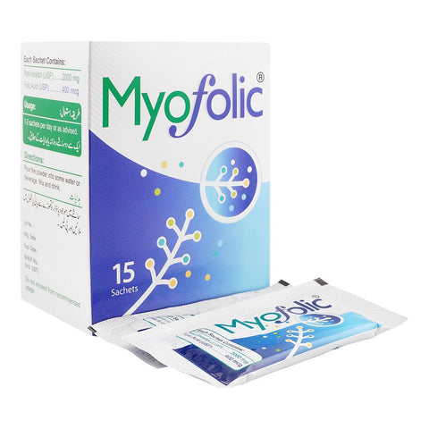 Matrix Pharma Myofolic Sachets, 15-Pack product image - Bolanclinic