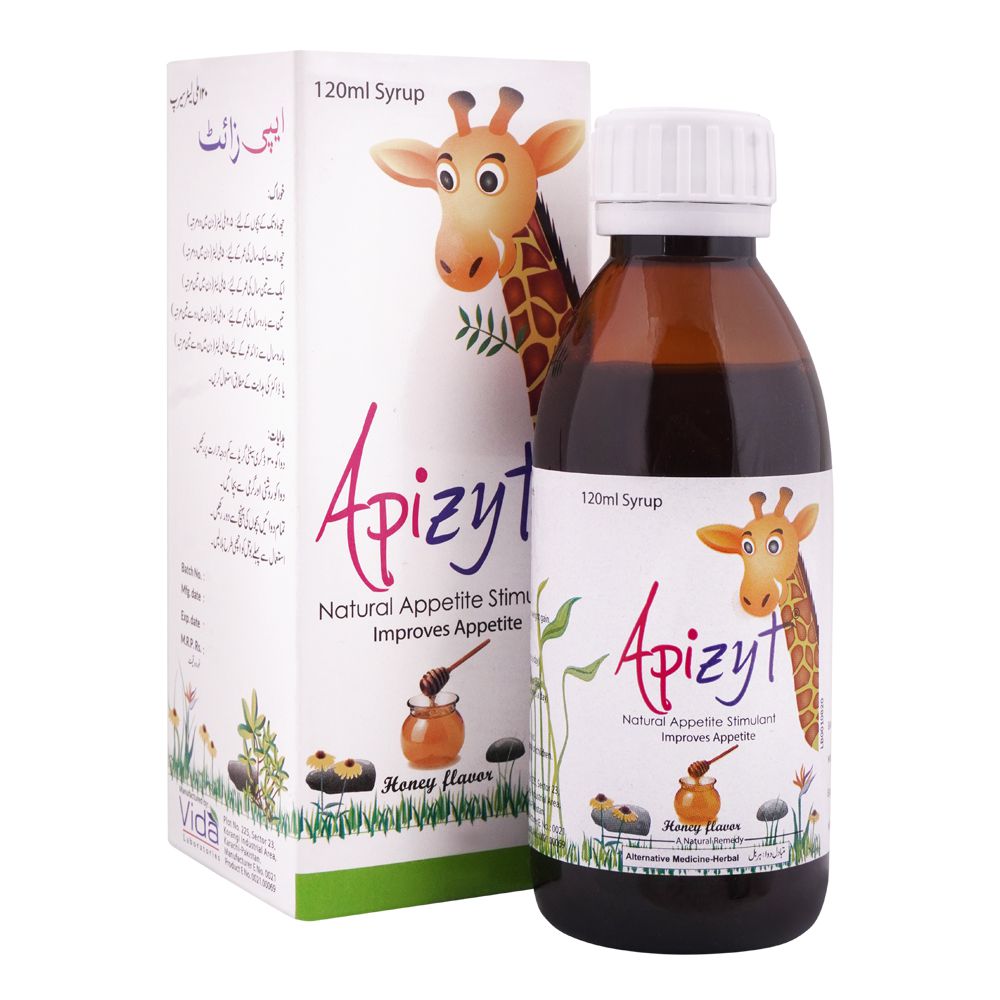 Vida Laboratories Apizyt Syrup, 120ml product image - Bolanclinic