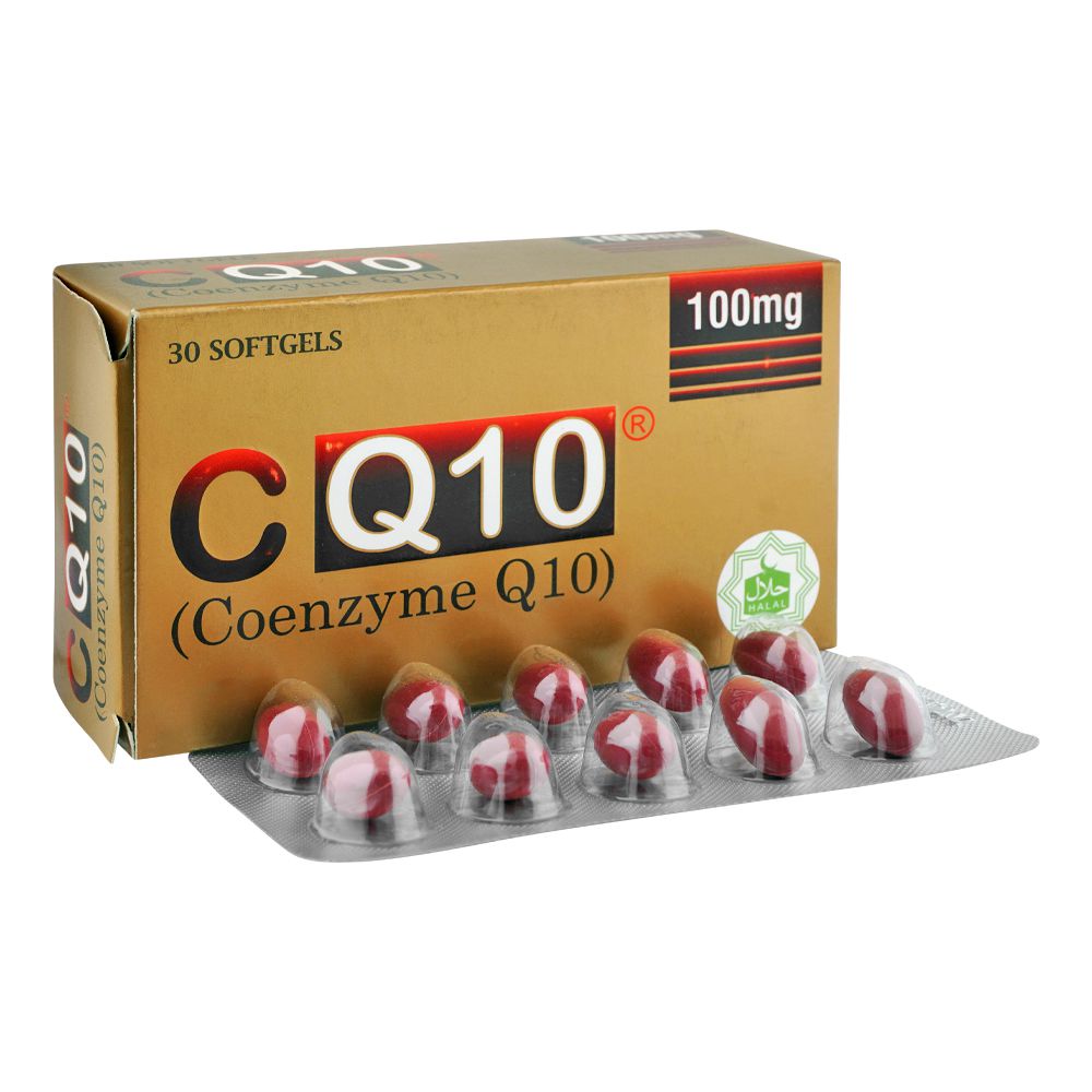 High-Q Pharmaceuticals CQ10 Soft Gels, 100mg, 30-Pack product image - Bolanclinic