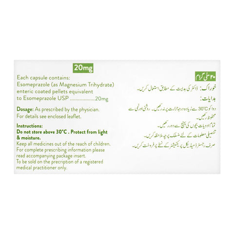 Abbott Ezomol Capsule, 20mg, 14-Pack product image 3 - Bolanclinic