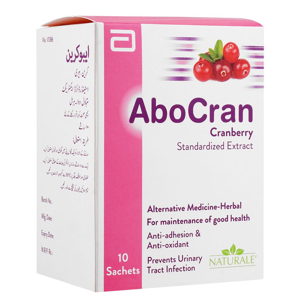 Abbott AboCran Cranberry Sachet, 10-Pack product image - Bolanclinic