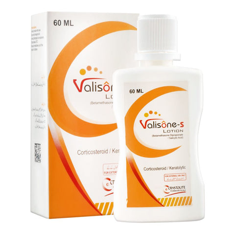 Crystolite Pharmaceuticals Valisone-S Lotion, 60ml product image - Bolanclinic