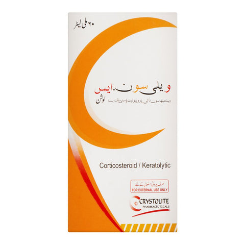 Crystolite Pharmaceuticals Valisone-S Lotion, 60ml product image 2 - Bolanclinic
