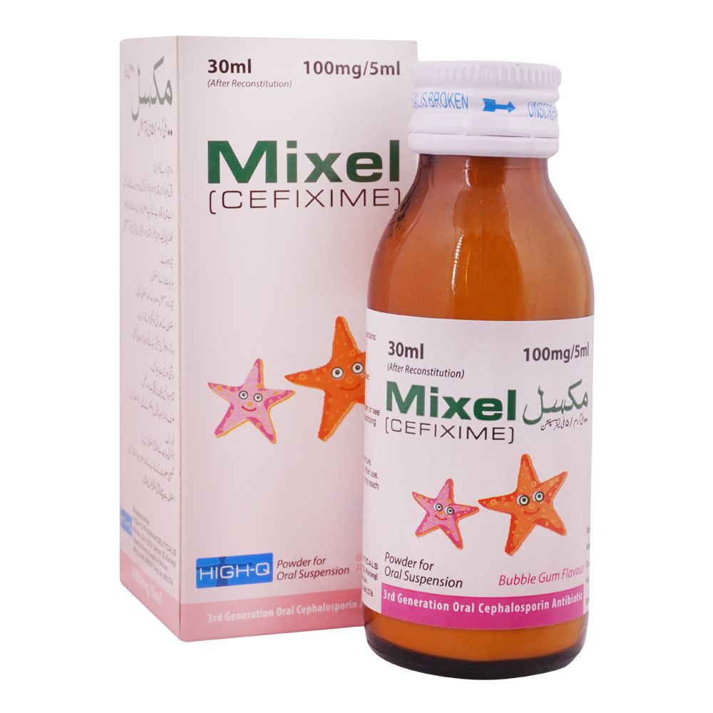 High-Q Pharmaceuticals Mixel Syrup, 30ml, 100mg/5ml product image - Bolanclinic