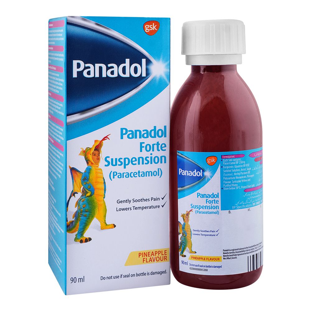 Haleon Panadol Forte Suspension, 90ml product image 3 - Bolanclinic