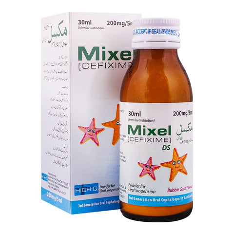 High-Q Pharmaceuticals Mixel DS Syrup, 200mg/5ml product image - Bolanclinic