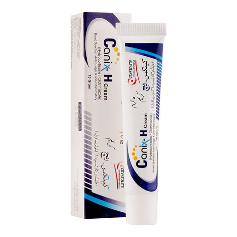 Crystolite Pharmaceuticals Canix-H Cream, 15g product image - Bolanclinic