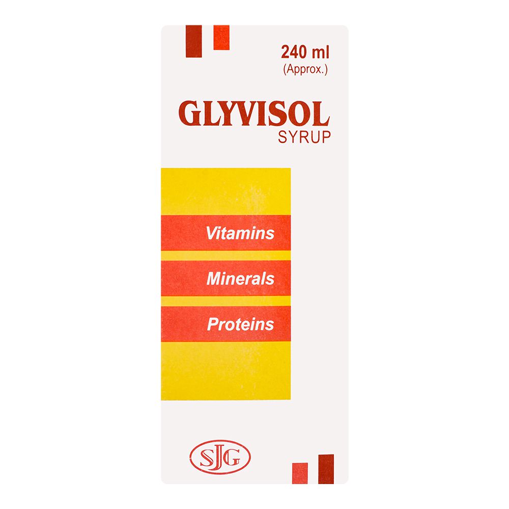 S.J. & G. Glyvisol Syrup, 240ml product image 2 - Bolanclinic