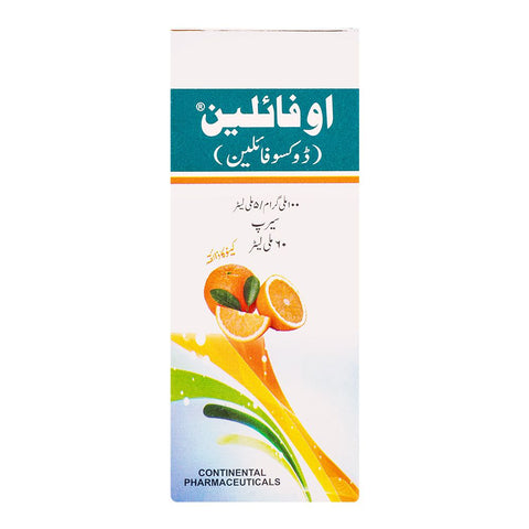 Continental Pharmaceuticals Ofylin Syrup, 100mg/5ml, 60ml product image 3 - Bolanclinic