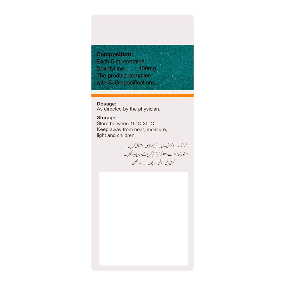 Continental Pharmaceuticals Ofylin Syrup, 100mg/5ml, 60ml product image 4 - Bolanclinic