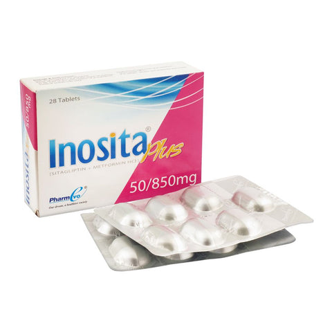 PharmEvo Inosita Plus Tablet, 50/850mg, 28-Pack product image - Bolanclinic