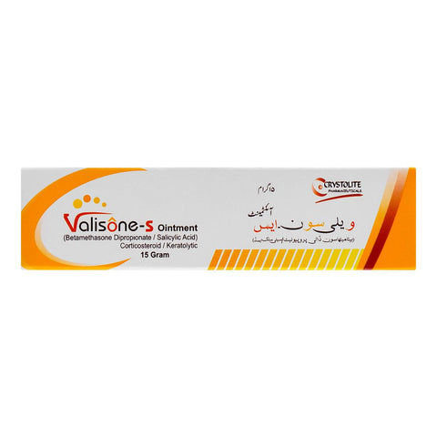 Crystolite Pharmaceuticals Valisone-S Ointment, 15g product image 2 - Bolanclinic