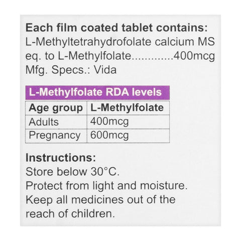 High-Q Pharmaceuticals Maxfol Tablet, 400mg, 30-Pack product image 3 - Bolanclinic