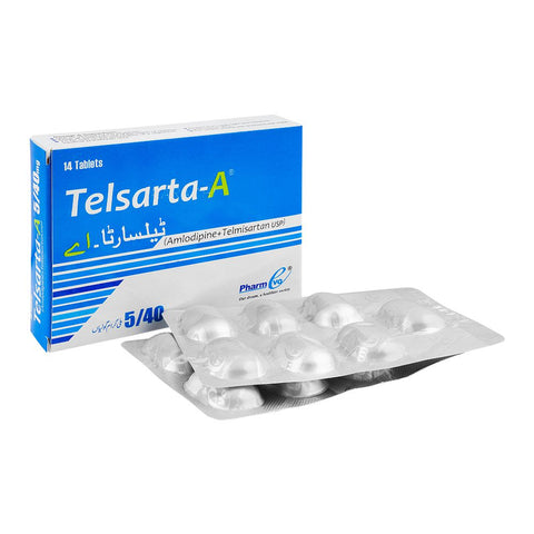 PharmEvo Telsarta-A Tablet, 5/40mg, 14-Pack product image - Bolanclinic