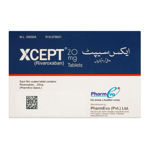PharmEvo Xcept Tablet, 20mg, 14-Pack product image 2 - Bolanclinic