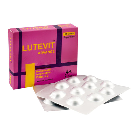 Mascon Pharmacal Lutevit Advance Tablet, Sugar-Free, 30-Pack product image - Bolanclinic