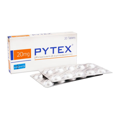 High-Q Pharmaceuticals Pytex Tablet, 20mg, 1-Strip product image - Bolanclinic
