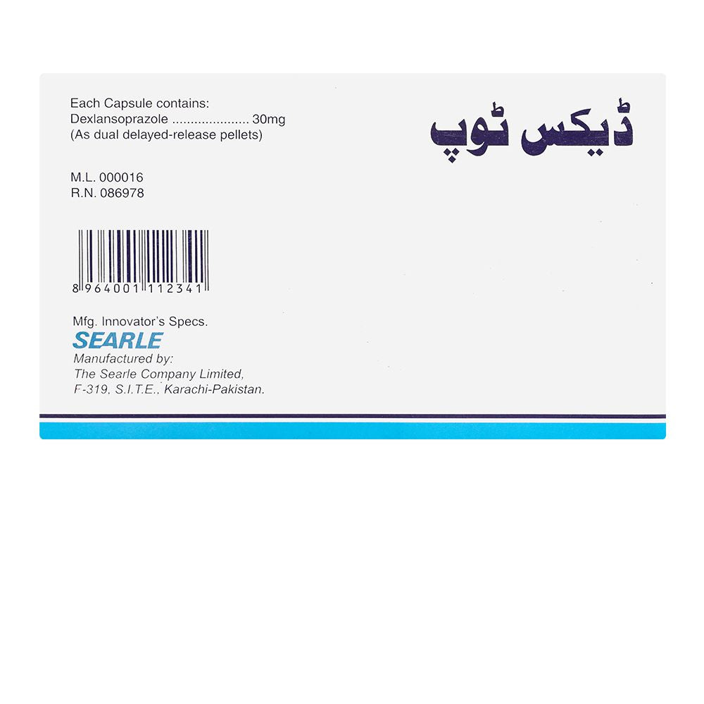 Searle Dextop Capsule, 30mg, 30-Pack product image 2 - Bolanclinic