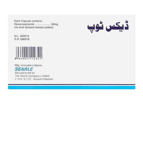 Searle Dextop Capsule, 30mg, 30-Pack product image 2 - Bolanclinic