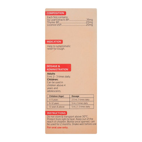 ATCO Laboratories Bronkal Syrup, 60ml product image 4 - Bolanclinic