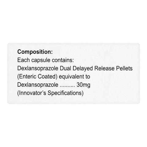 Horizon Pharma Dexxoo Capsule, 30mg, 30-Pack product image 4 - Bolanclinic