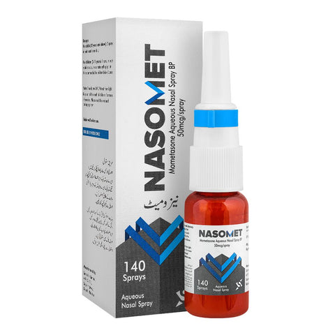 Sante Pharma Nasomet Aqueous Nasal Spray, 140 Sprays product image - Bolanclinic