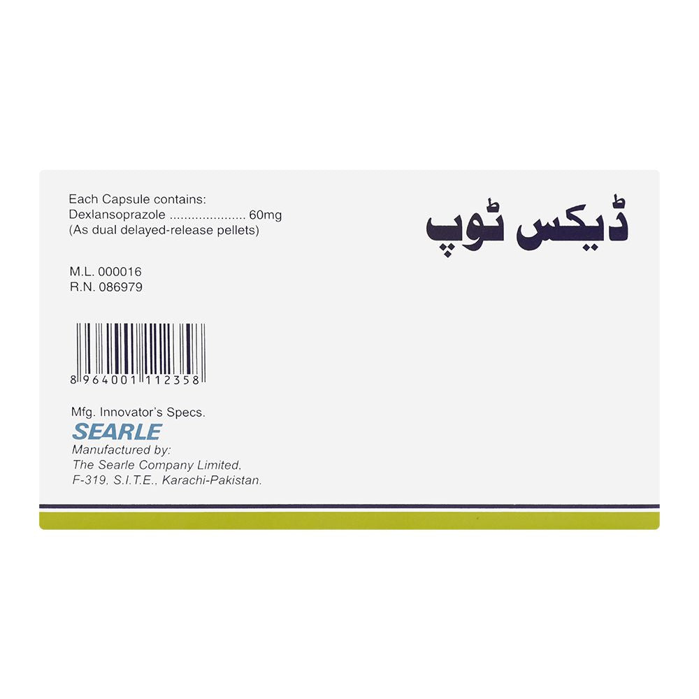Searle Dextop Capsule, 60mg, 30-Pack product image 2 - Bolanclinic