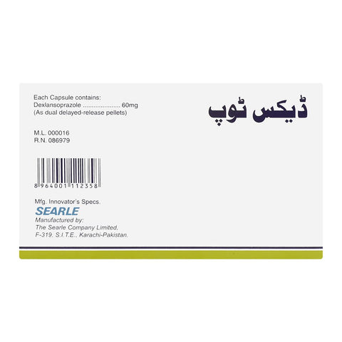 Searle Dextop Capsule, 60mg, 30-Pack product image 2 - Bolanclinic