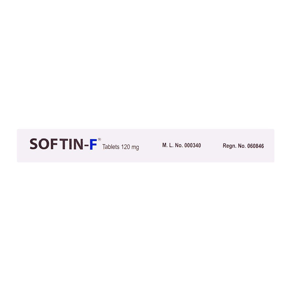 Werrick Pharmaceuticals Softin-F Tablet, 120mg, 10-Pack product image 4 - Bolanclinic