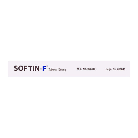 Werrick Pharmaceuticals Softin-F Tablet, 120mg, 10-Pack product image 4 - Bolanclinic