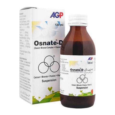 AGP Pharma Osnate-D Suspension, 120ml product image - Bolanclinic