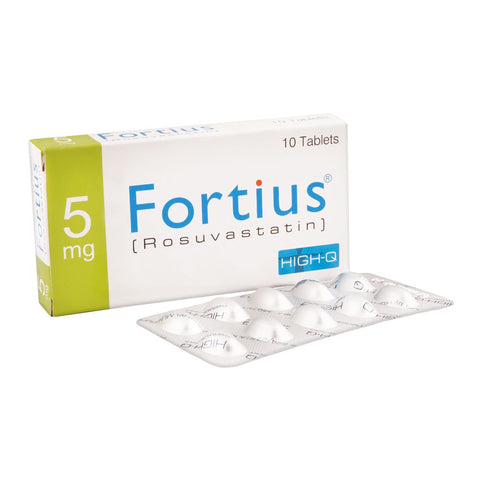 High-Q Pharmaceuticals Fortius Tablet, 5mg, 10-Pack product image - Bolanclinic