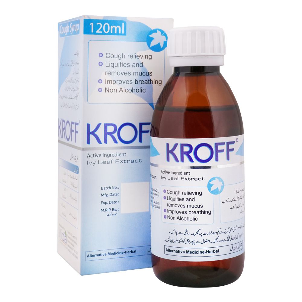 Vida Laboratories Kroff Syrup, 120ml product image - Bolanclinic