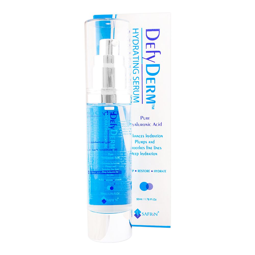 Safrin Skin Care Defyderm Hydrating Serum, 50ml product image - Bolanclinic