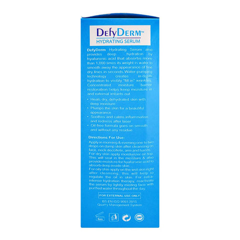 Safrin Skin Care Defyderm Hydrating Serum, 50ml product image 4 - Bolanclinic