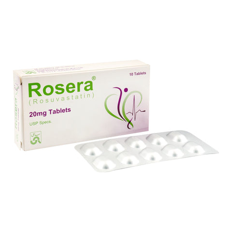 Sami Pharmaceuticals Rosera Tablet, 20mg, 10-Pack product image - Bolanclinic