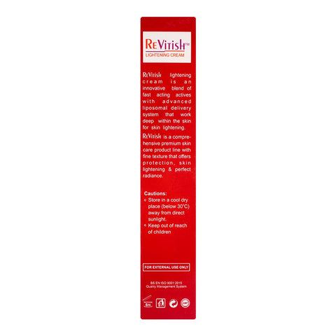 Safrin Skin Care Revitish Lightening Cream, 30g product image 4 - Bolanclinic