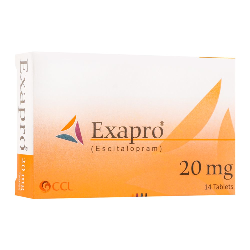 CCL Pharmaceuticals Exapro Tablet, 20mg, 14-Pack product image - Bolanclinic