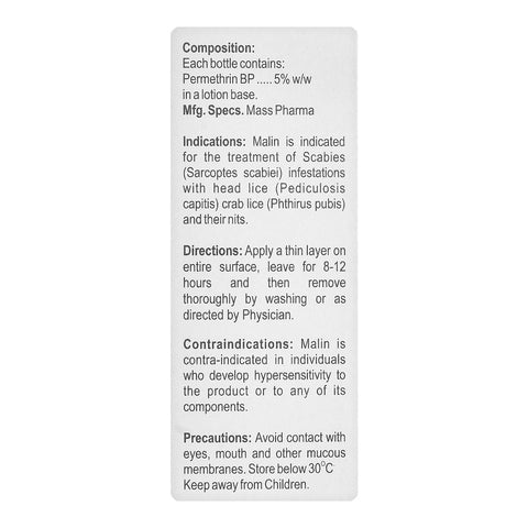 Pharma Health Malin Lotion, 60ml product image 4 - Bolanclinic