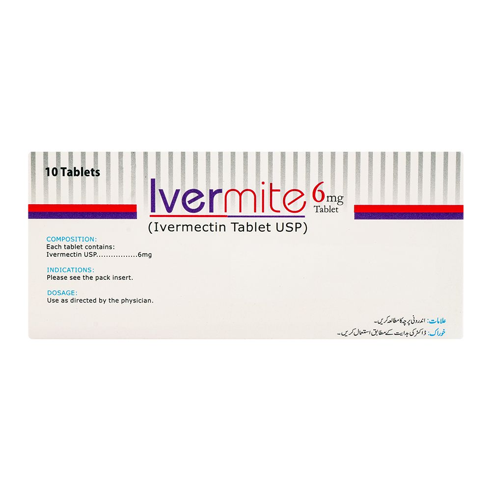 ATCO Laboratories Ivermite Tablet, 6mg, 10-Pack product image 2 - Bolanclinic
