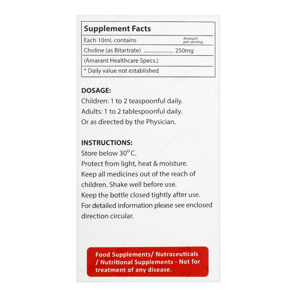 Amarant Pharmaceuticals Citograin Syrup, 120ml product image 3 - Bolanclinic