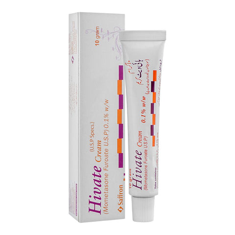 Saffron Pharmaceuticals Hivate Cream, 10g product image - Bolanclinic