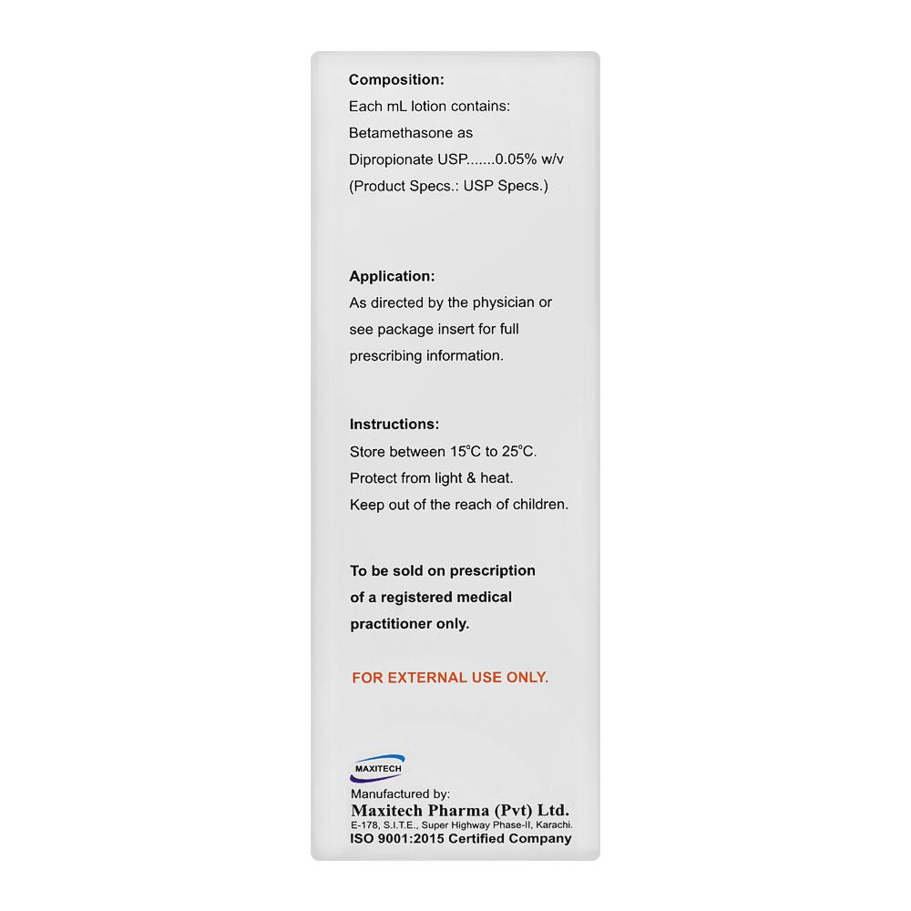 Maxitech Dimed Lotion, 60ml product image 4 - Bolanclinic
