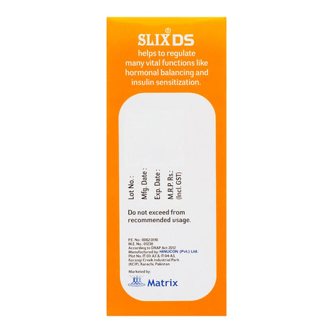 Matrix Pharma Slix DS Sachet, 7-Pack product image 3 - Bolanclinic