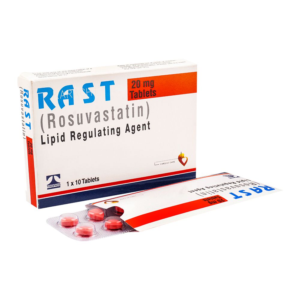 Tabros Pharma Rast Tablet, 20mg, 10-Pack product image - Bolanclinic