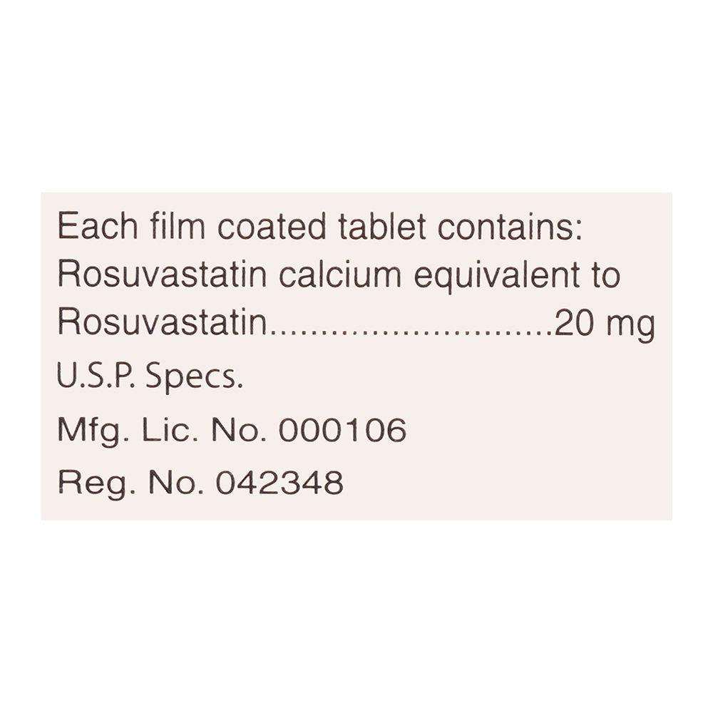 Tabros Pharma Rast Tablet, 20mg, 10-Pack product image 3 - Bolanclinic