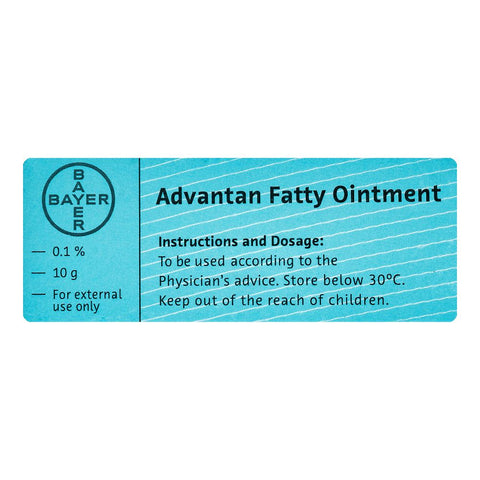 Bayer Pharmaceuticals Advantan Fatty Ointment, 10g product image 4 - Bolanclinic