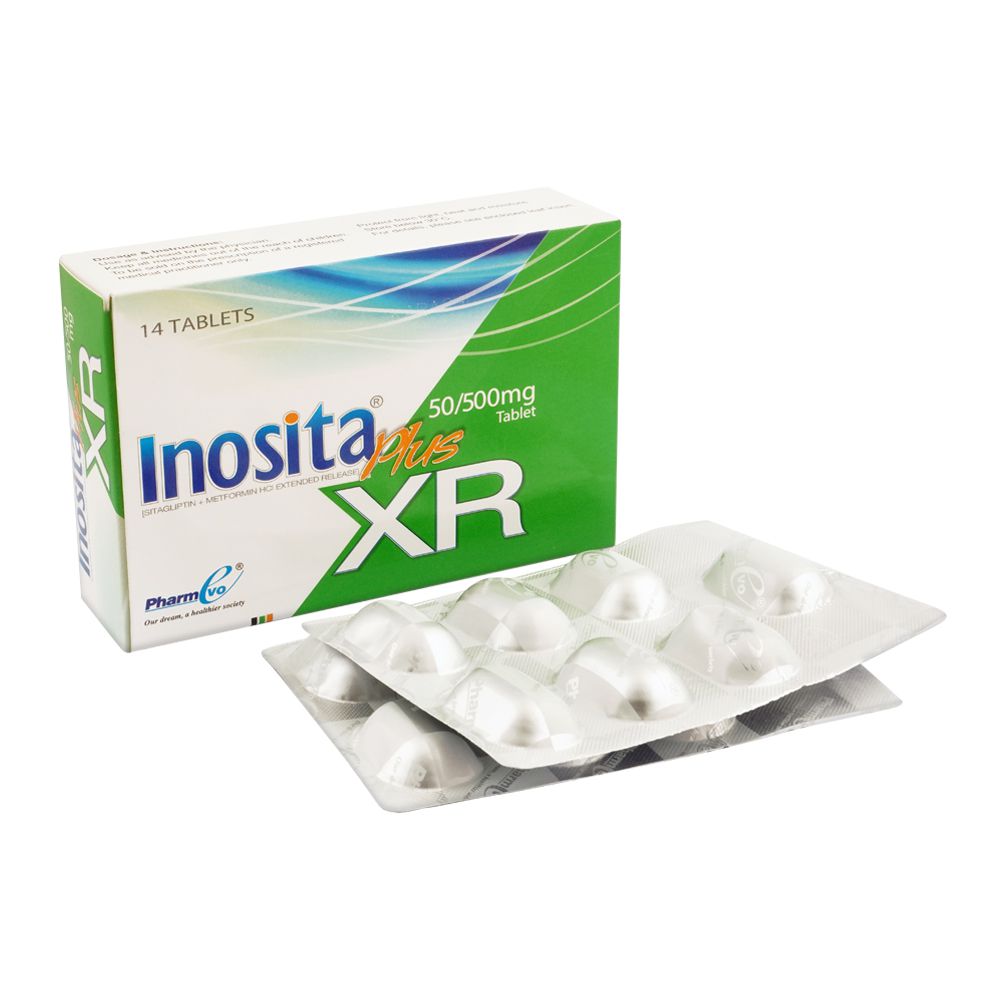 PharmEvo Inosita Plus XR Tablet, 50/500mg, 14-Pack product image - Bolanclinic